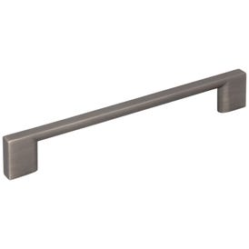 160 mm Center-to-Center Brushed Pewter Square Sutton Cabinet Bar Pull