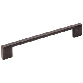 160 mm Center-to-Center Brushed Oil Rubbed Bronze Square Sutton Cabinet Bar Pull