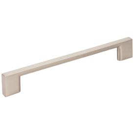 160 mm Center-to-Center Satin Nickel Square Sutton Cabinet Bar Pull