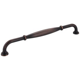 12" Center-to-Center Brushed Oil Rubbed Bronze Tiffany Appliance Handle