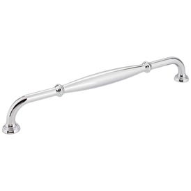 12" Center-to-Center Polished Chrome Tiffany Appliance Handle