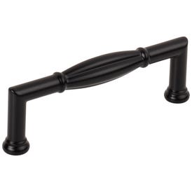 96 mm Center-to-Center Matte Black Southerland Cabinet Pull