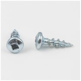 #6 x 1/2" Zinc Plated Square Drive Type 17 Coarse Thread Pan Head Screw Sold by the Box. Order 6 for a Box of 6,000 Screws