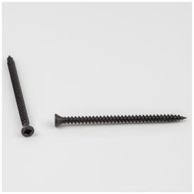 #6 x 2-1/4" Trim Head Square #1 Drive Screw  Finish: Black  Sold by the Keg. Order 5 for a Keg of 5,000 Screws