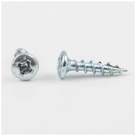 #6 x 5/8" Zinc Plated Combo Head Type 17 Coarse Thread Pan Head Screw Sold by the Keg. Order 20 for a Keg of 20,000 Screws