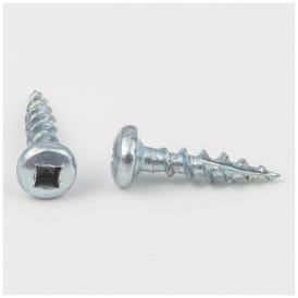 #6 x 5/8" Zinc Plated #1 Square Drive Type 17 Coarse Thread Pan Head Screw Sold by the Box. Order 6 for a Box of 6,000 Screws