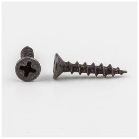 #6 x 3/4" Dark Antique Copper Machined Phillips Drive Coarse Thread Flat Head Screw Sold by the Box. Order 5 for a Box of 5,000 Screws