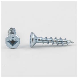 #6 x 3/4" Zinc Plated Square Drive Coarse Thread Flat Head Screw Sold by the Box. Order 2 for a Box of 2,000 Screws