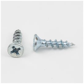 #6 x 5/8" Zinc Plated Phillips Drive Coarse Thread Flat Head Screw Sold by the Box. Order 6 for a Box of 6,000 Screws