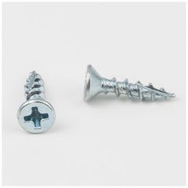 #6 x 5/8" Zinc Plated Phillips Drive Type 17 Coarse Thread Flat Head Screw. Order 2 for a Box of 2,000 Screws