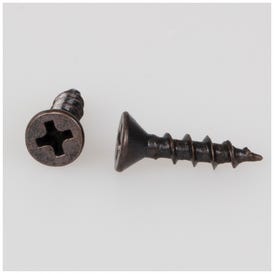 #6 x 5/8" Dark Antique Copper Machined Phillips Drive Coarse Thread Flat Head Screw Sold by the Box. Order 6 for a Box of 6,000 Screws