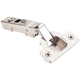 125° Heavy Duty Full Overlay Cam Adjustable Soft-close Hinge with Press-in 8 mm Dowels