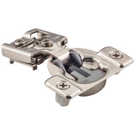 105° 7/16" Overlay Heavy Duty DURA-CLOSE® Soft-close Compact Hinge with Press-in 8 mm Dowels