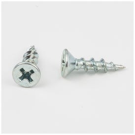 #7 x 5/8" Zinc Plated Phillips Drive Coarse Thread Flat Head Screw Sold by the Keg. Order 20 for a Keg of 20,000 Screws