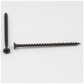 #8 x 3" Black Phosphate Phillips Drive Coarse Thread Bugle Head Drywall Screw Sold by the Keg (2,300). Order 2.3 for a Keg of 2,300 Screws