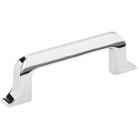 3" Center-to-Center Polished Chrome Callie Cabinet Pull