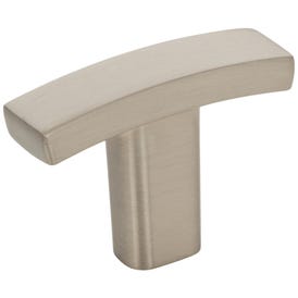 1-1/2" Overall Length Square Thatcher Cabinet "T" Knob