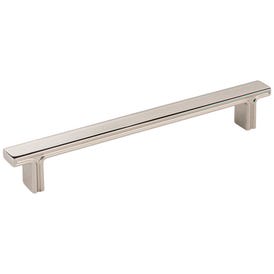 160 mm Center-to-Center Polished Nickel Square Anwick Cabinet Pull