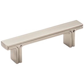 3" Center-to-Center Satin Nickel Square Anwick Cabinet Pull