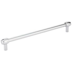 224 mm Center-to-Center Polished Chrome Hayworth Cabinet Bar Pull