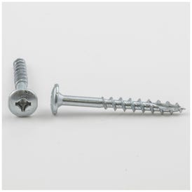 #8 x 1-1/2" Zinc Plated Square/Phillips Drive Type 17 Coarse Thread Standard Round Washer Head Screw Sold by the Keg (5,500). Order 5.5 for a keg of 5,500 screws