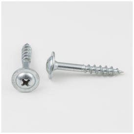 #8 x 1-1/4" Zinc Plated Phillips Drive Coarse Thread Large Washer Head Screw Sold by the Keg. Order 5 for a Keg of 5,000 Screws