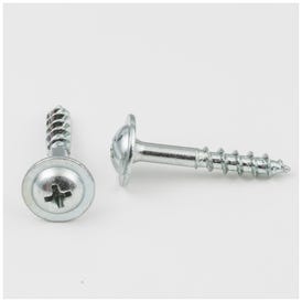 #8 x 1-1/8" Zinc Plated Phillips Drive Coarse Thread Large Washer Head Screw Sold by the Keg. Order 5 for a Keg of 5,000 Screws