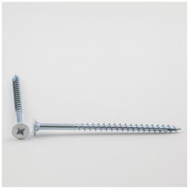 #8 x 3" White Square/Phillips Drive Type 17 Coarse Thread Standard Round Washer Head Screw Sold by the Keg. Order 2 for a Keg of 2,000 Screws