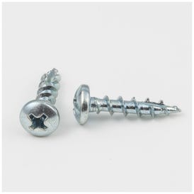 #8 x 3/4" Zinc Plated Phillips Drive Type 17 Coarse Thread Pan Head Screw Sold by the Keg. Order 11 for 11,000 Screws