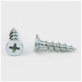 #8 x 3/4" Zinc Plated Phillips Drive Coarse Thread Flat Head Screw Sold by the Keg. Order 12 for a Keg of 12,000 Screws