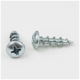 #8 x 5/8" Zinc plated Phillips Drive Coarse Thread Pan Head Screw Sold by the Box. Order 3.5 for a Box of 3,500 Screws