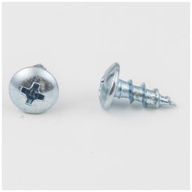 #8 x 7/16" Zinc Plated Phillips Drive Coarse Thread Truss Head Screw Sold by the Box. Order 2 for a Box of 2,000 Screws