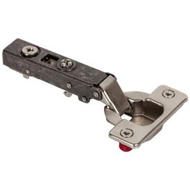 110° Commercial Grade Full Overlay Cam Adjustable Self-close Hinge with Press-in 8 mm Dowels