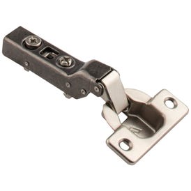 110° Commercial Grade Partial Overlay Cam Adjustable Self-close Hinge without Dowels
