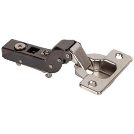 110° Inset Cam Adjustable Commercial Grade Hinge with Press-in 8 mm Dowels