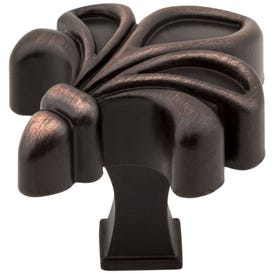 1-3/4" Overall Length  Brushed Oil Rubbed Bronze Evangeline Cabinet Knob