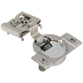 105° 3/4" Overlay Heavy Duty DURA-CLOSE® Soft-close Compact Hinge with Press-in 8 mm Dowels