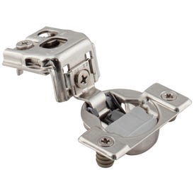 105° 1-1/4" Overlay Heavy Duty DURA-CLOSE® Soft-close Compact Hinge with Press-in 8 mm Dowels