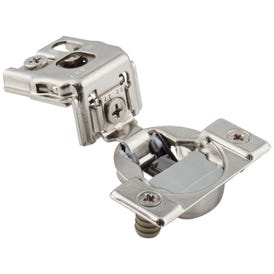 105° 1-1/4" Overlay Heavy Duty DURA-CLOSE® Soft-close Compact Hinge with 2 Cleats & Press-in 8mm Dowels.