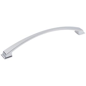 224 mm Center-to-Center Polished Chrome Arched Roman Cabinet Pull