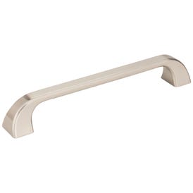 160 mm Center-to-Center Satin Nickel Square Marlo Cabinet Pull