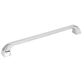 224 mm Center-to-Center Polished Chrome Square Marlo Cabinet Pull