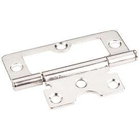 Black Nickel 3" Swaged Loose Pin Non-Mortise Hinge with 6 Holes