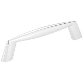 96 mm Center-to-Center Polished Chrome Zachary Cabinet Pull