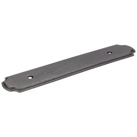 6-1/8" O.L. (96 mm Center-to-Center) Gun Metal Pull Backplate
