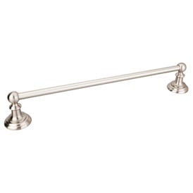 Fairview Satin Nickel 24" Single Towel Bar - Contractor Packed