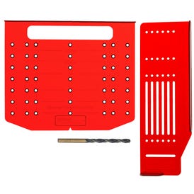 Retail Packaged Drill Template With 3/16"Drill Bit