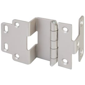 Institutional 5-Knuckle Non-Mortise Cabinet Hinge - Stainless Steel