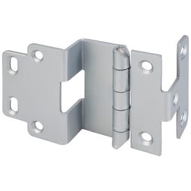 Institutional 5-Knuckle Non-Mortise Cabinet Hinge - Dull Nickel