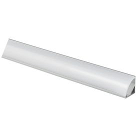 48" 003 Series Angled Aluminum Profile, Frosted Lens
